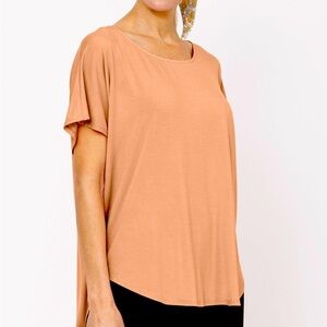 Cinnamon - Bamboo Top - Dolman Sleeves Never worn